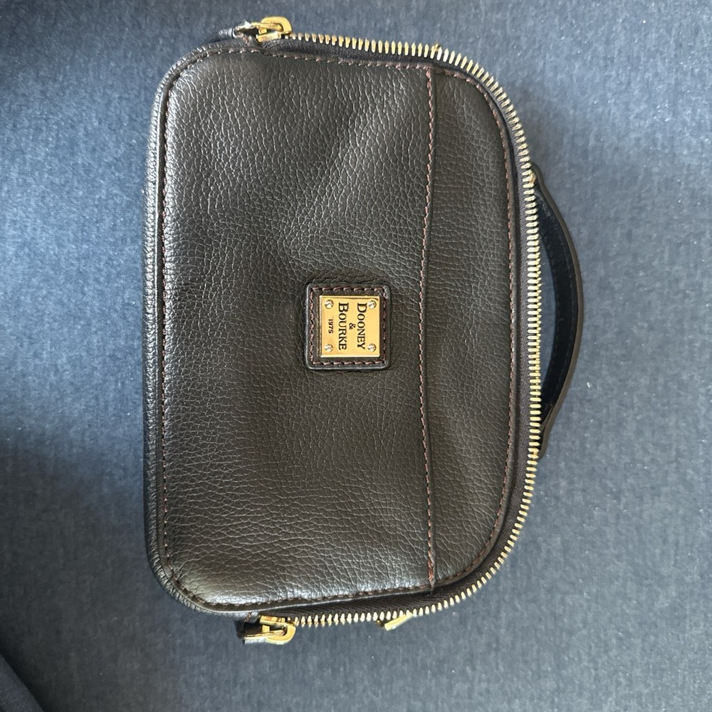 Dooney & Bourke Brown Leather Mini Bag